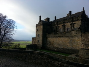 Learning about Scottish history at Stirling Castle