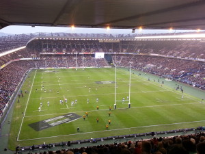 Murrayfield - the home of Scottish rugby