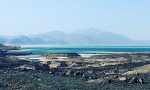 Djibouti: Floating at the lowest point in Africa!