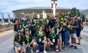 Following the Springboks around Japan in the 2019 Rugby World Cup
